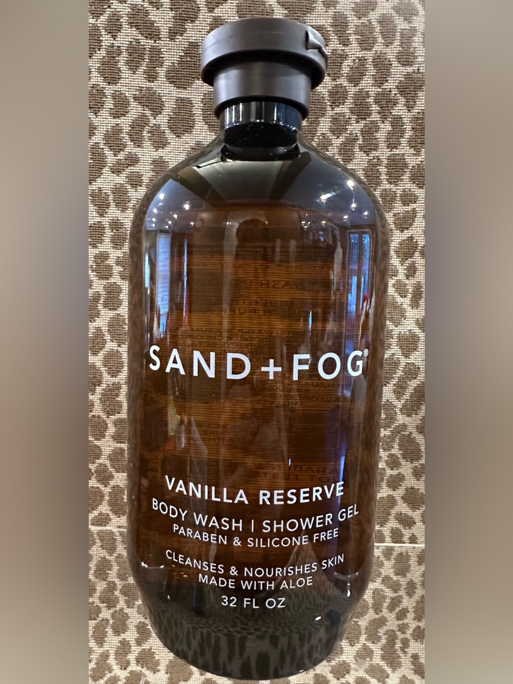 Sand + Fog Vanilla Reserve Body Wash Shower Gel ~32oz~Retired Fragrance!